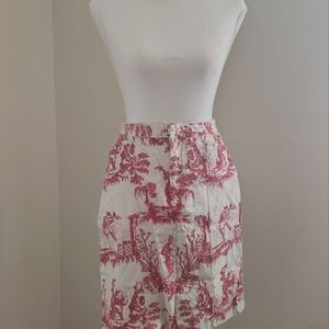 Missoni for Target Red Mini Pencil Skirt